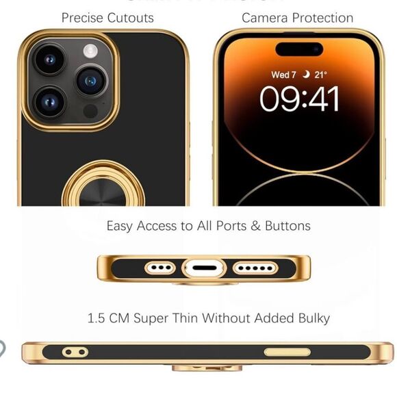 Bundle IPhone 14 Pro Case + Privacy Screen Protector - Picture 8 of 11